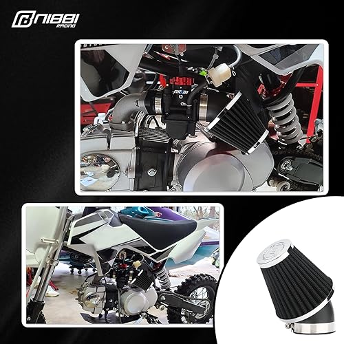 Miniatura 6 de NIBBI Filtro de aire, filtro de aire de 1.654 pulgadas, para motocross y cuatrimoto