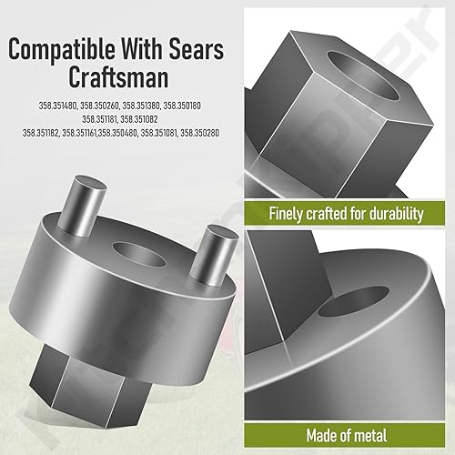 Miniatura 3 de 530031116 Herramienta de extracción de embrague para motosierras Husqvarna Craftsman Poulan Pro 2700, 2800, 3000, 3100, PP285, PP305, PP330