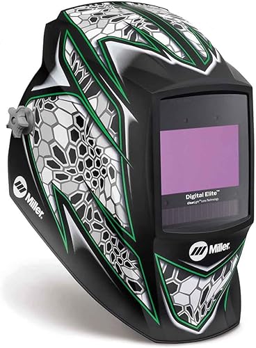 Miller 289768 - Casco de soldadura digital Elite con lente ClearLight 2.0, Raptor