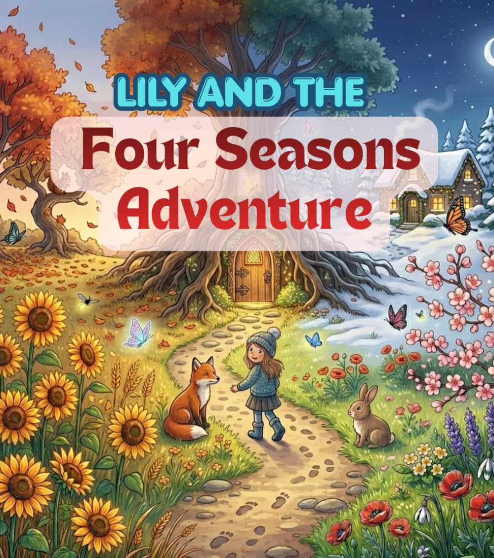 Lily and the Four Seasons Adventure: A Magical Journey Through Spring, Summer, Autumn, and Winter – A Cozy Bedtime Story of Nature, Friendship, and Life Lessons for Kids