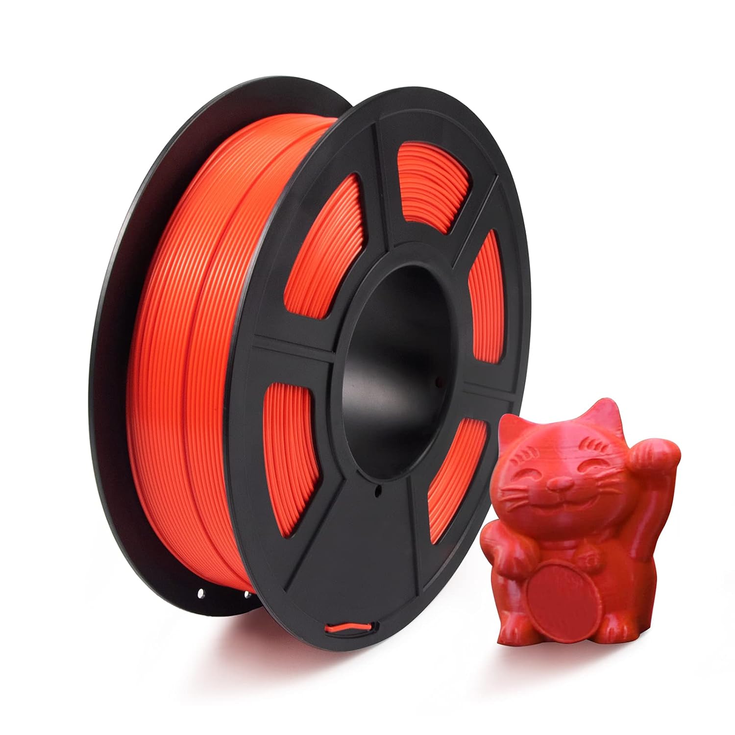 IEMAI PLA 3D Printer Filament, 1.75mm +/- 0.02mm Dimensional Accuracy 3D Printer Filament, 1KG Spool Filament for Most 3D Printers, Red : Industrial & Scientific