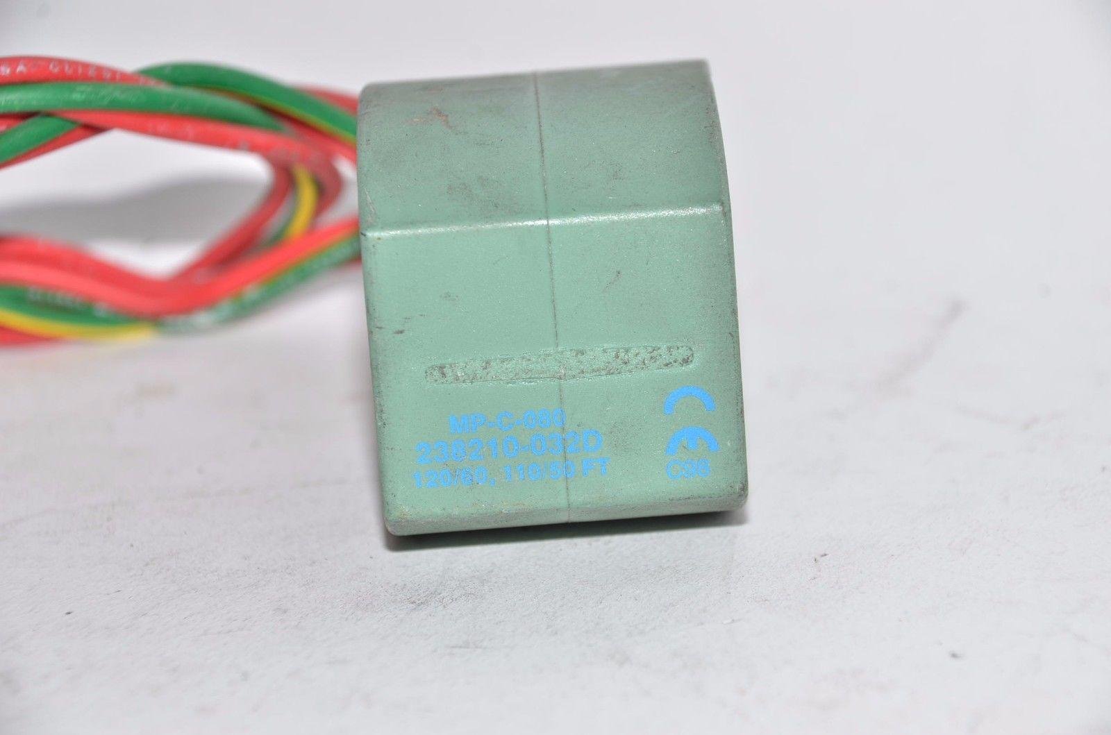 Amazon.com: ASCO RED-HAT 120V 60HZ SOLENOID VALVE COIL, MP-C-080
