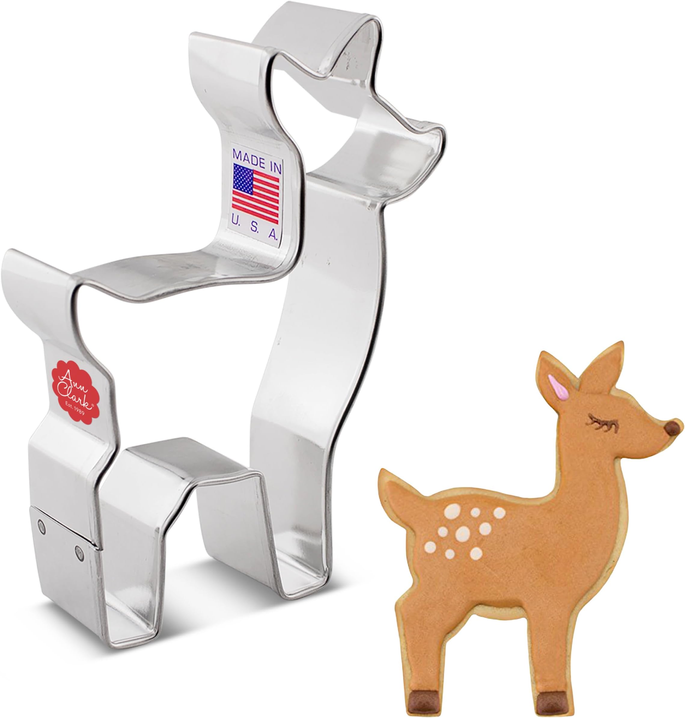 Ann Clark Cookie Cutters Baby Deer/Fawn Cookie Cutter, 10.8 cm