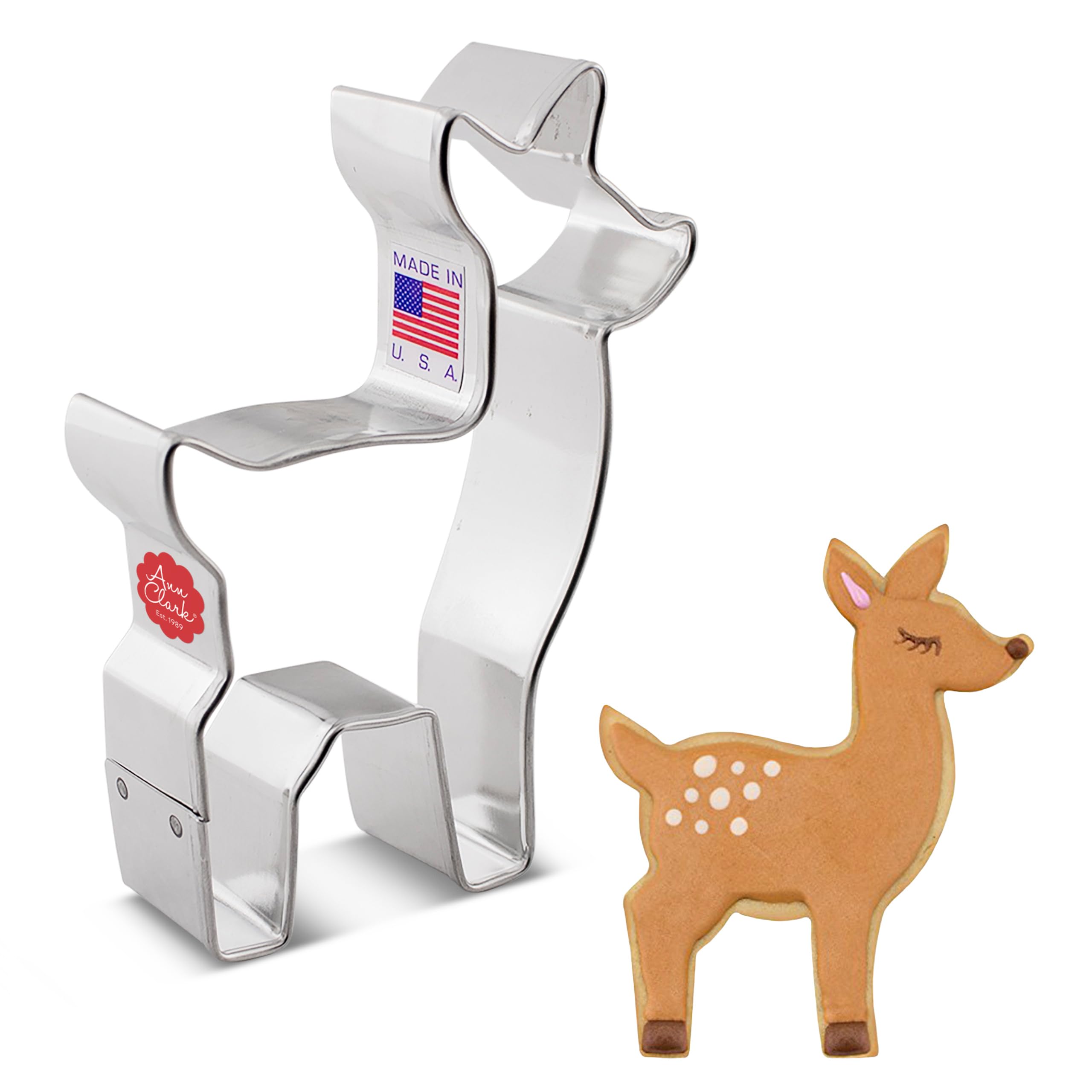 Ann Clark Formina Per Biscotti A Forma Di Stivale Da Cowboy 8,3 Cm - Acciaio USA