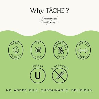 Tache Unsweetened Barista Pistachio Milk, Plant- Based Creamer (6 X 32 oz)