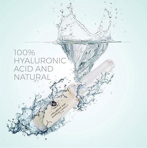 Miniatura 5 de 100% ácido hialurónico y conjunto de ampollas de suero hidratante natural, antienvejecimiento antiarrugas, tratamiento de 7 días para todo tipo de