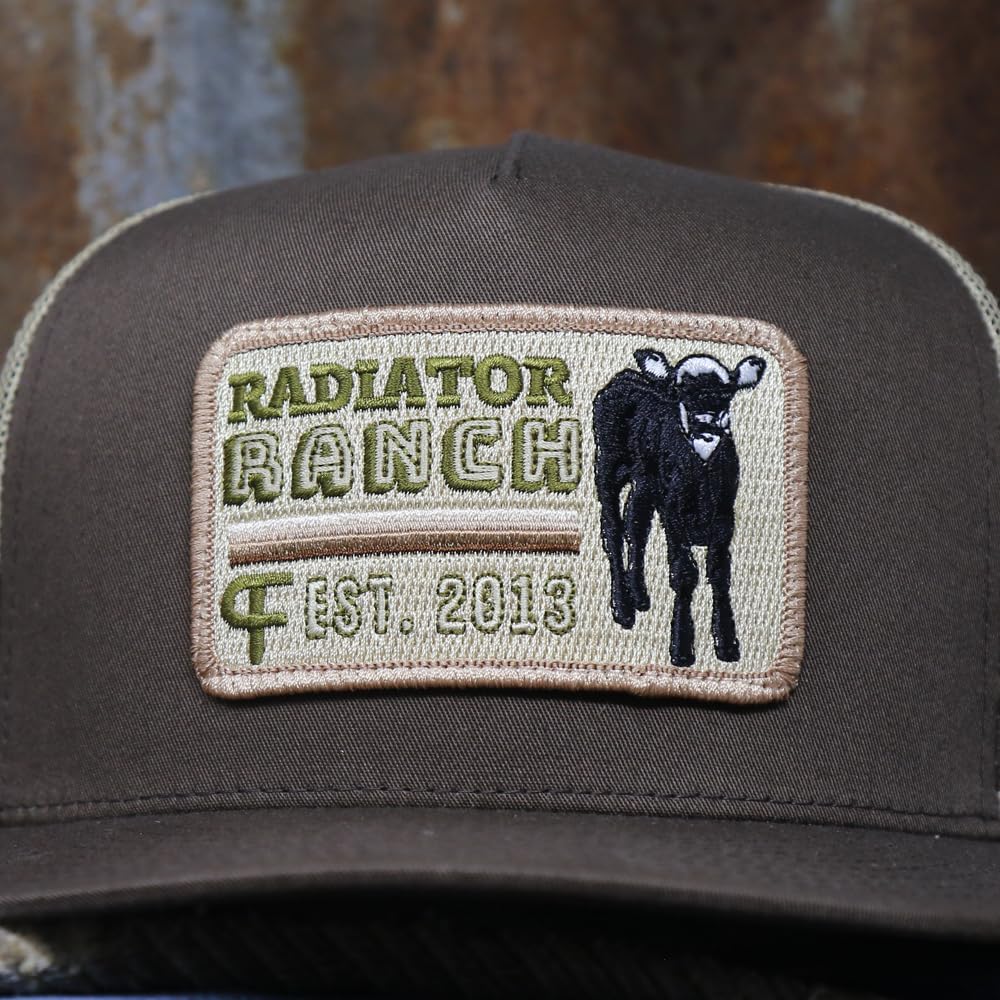 Rodeo Time Dale Brisby Radiator Ranch Patch Adjustable Snapback Hat