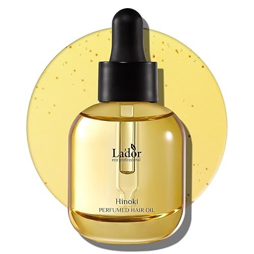 LA'DOR LADOR - Aceite de perfume para cabello seco dañado, fragancia nutritiva antiencrespamiento, suero brillante, acondicionador sin enjuague,