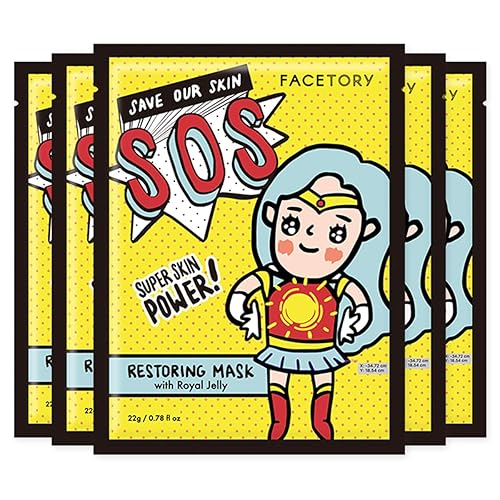 FaceTory - Máscaras faciales (5 unidades)