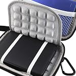 Lacdo Shockproof Hard Drive Carrying Case for Western Digital WD My Passport Ultra WD Elements WD Gaming Drive Portable External Hard Drive 1TB 2TB 3TB 4TB 5TB USB 3.0 2.5 inch HDD Travel Bag, Blue
