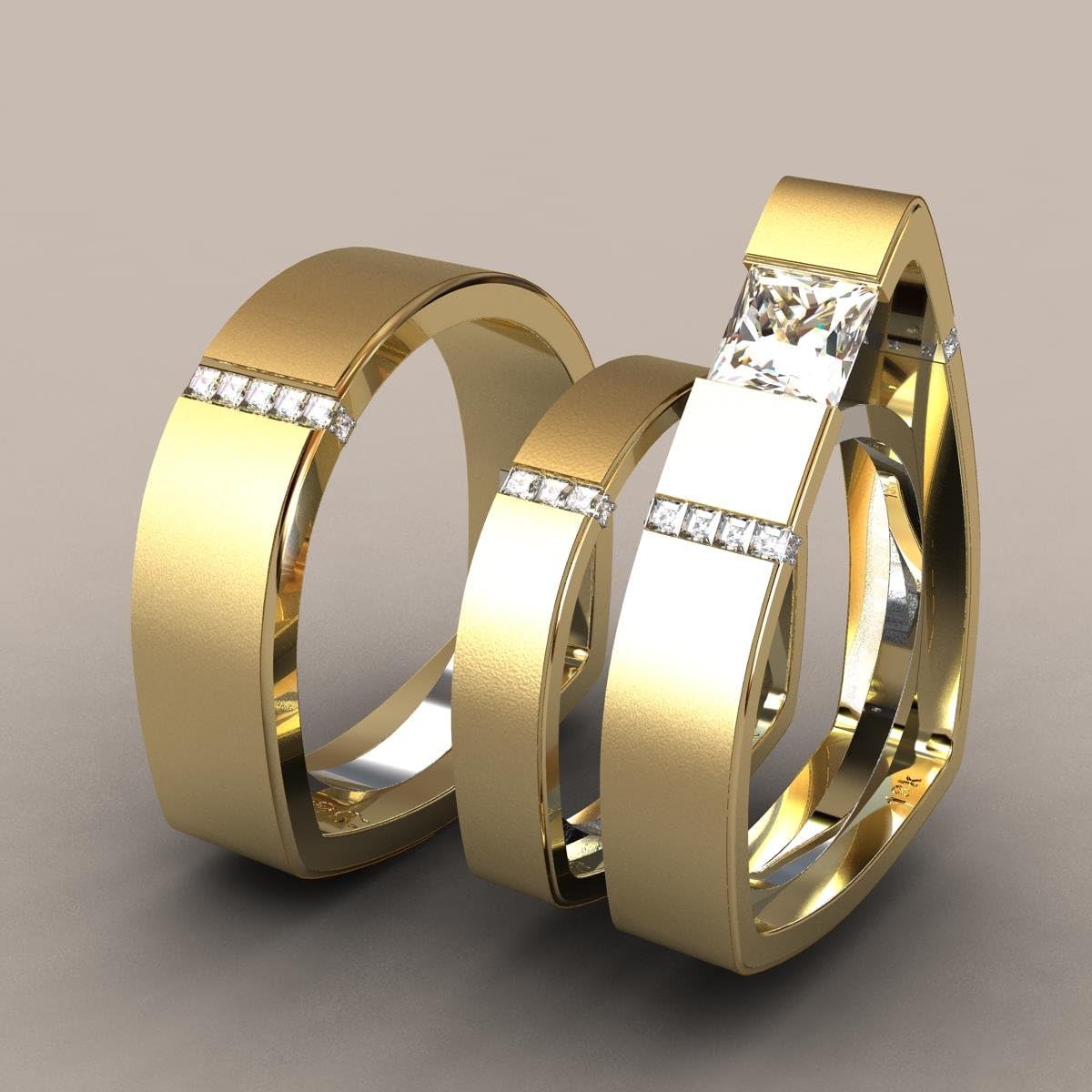 North Face Bridal Engagement and Wedding Rings