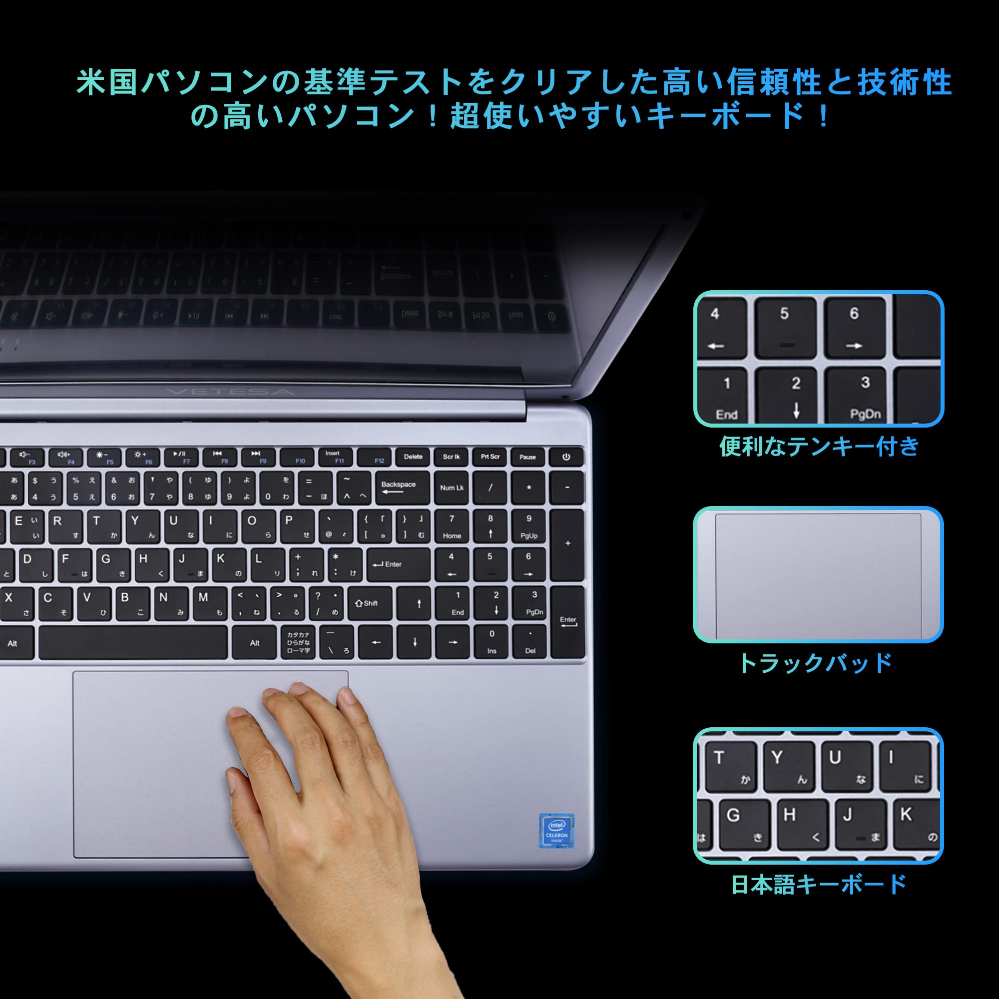Amazon.co.jp: Windows 11 ノートパソコン 15.6インチ N4020 最大2.8