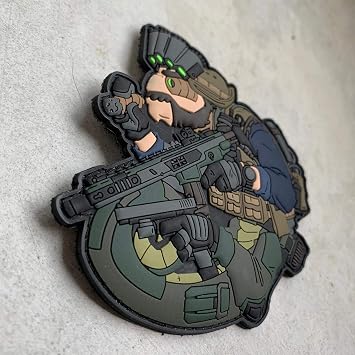 Chameleon Legion SAS Captain Cham PVC Patch