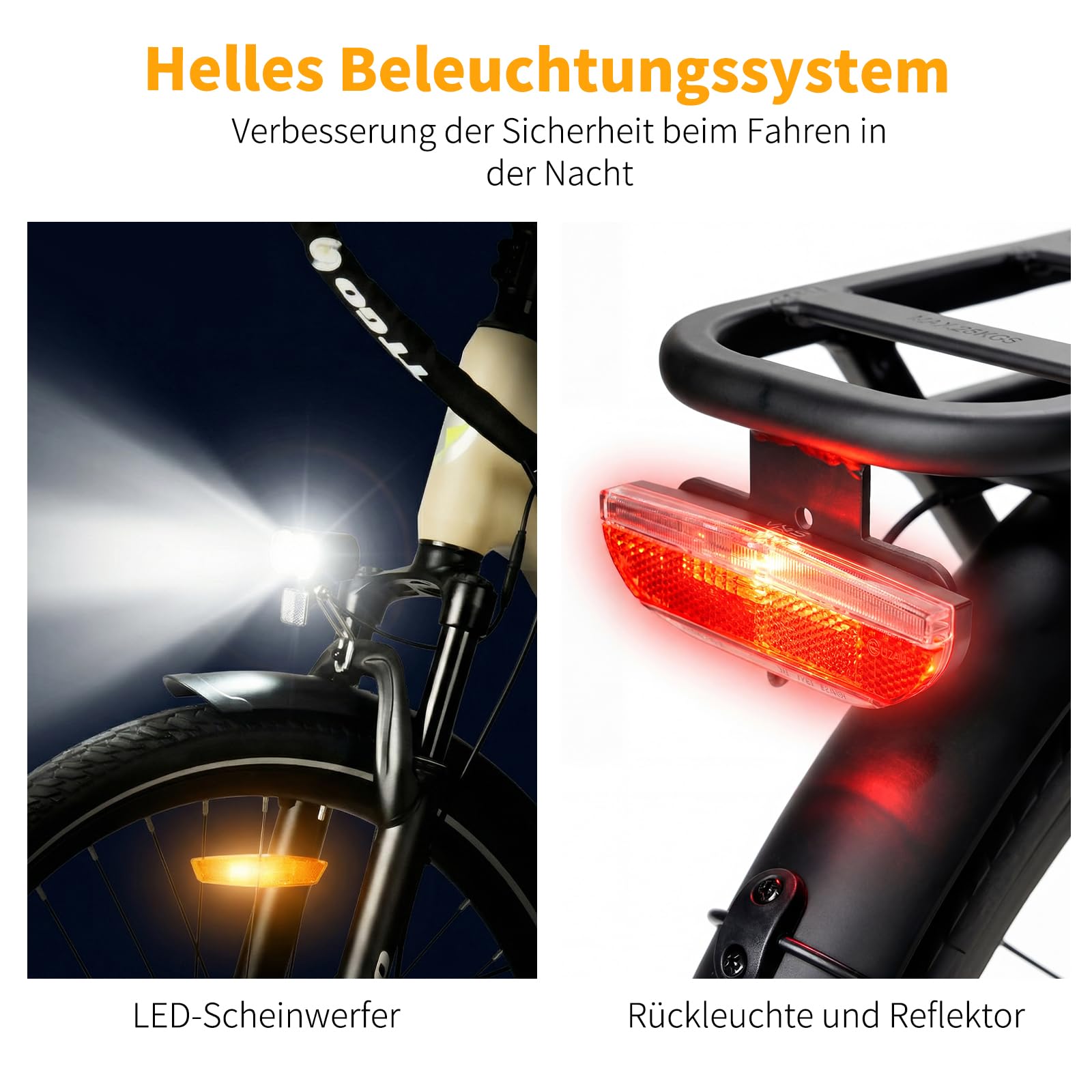 ttgo 28 Zoll E-Bike für Erwachsene, Elektrofahrrad 250W Motor 36V 18Ah Akku, 80–120 km Reichweite, 25 km/h City ebike mit 7-Gang Schaltung, LCD Display, E-Bike für Damen Herren, C3 SE