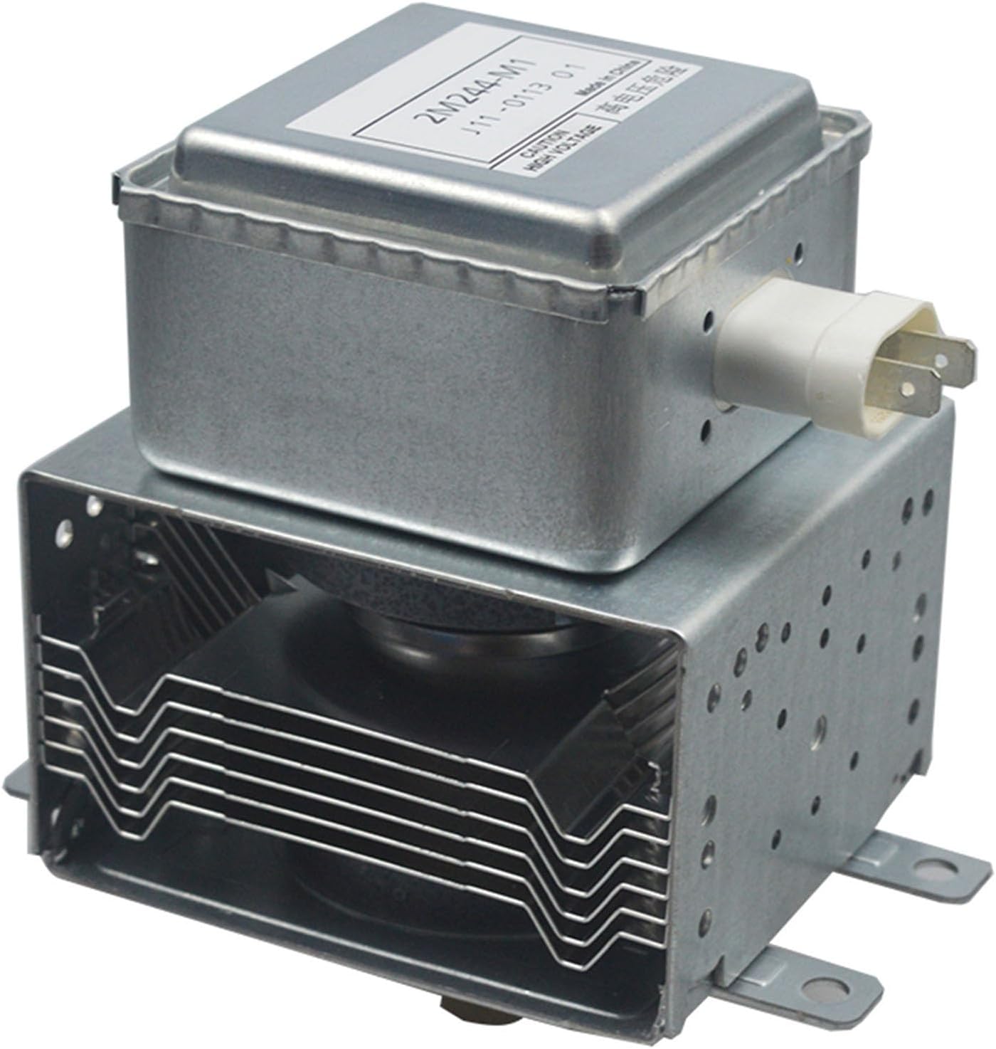 2M244-M1 Magnetron Tube, Industrial Microwave Oven Magnetron Vacuum Electronic Tube Compatible for Panasonic Microwave Oven Accessories