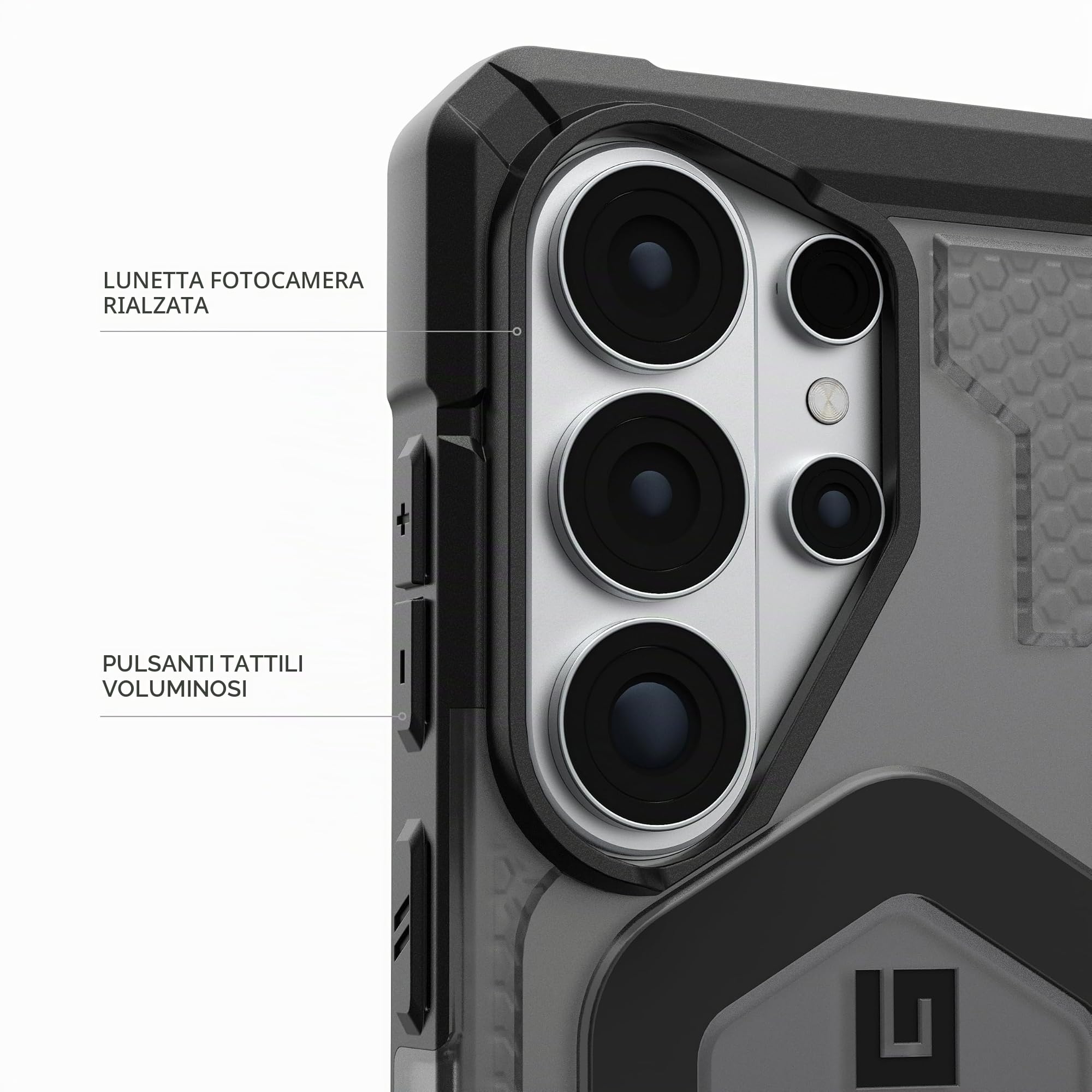 URBAN ARMOR GEAR Pathfinder Custodia Galaxy S26 Ultra | Perfetta aderenza | Resistenza alle cadute di 5,4 m | Modulo magnetico | Bordi rialzati | Tutte le porte accessibili