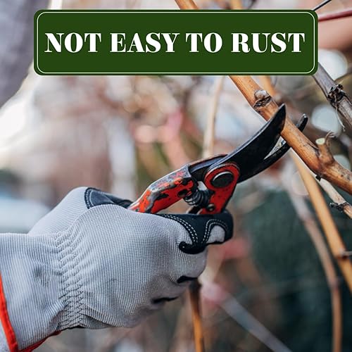 Miniatura 6 de 10 resortes de repuesto de acero inoxidable para tijeras de podar, fácil de instalar, resortes de corte para herramientas de jardinería, piezas de