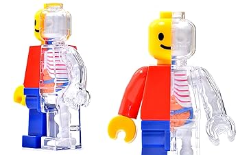 ブリックマン　BRICKMAN Jason freeny Jason Freeny Brick Man Anatomical Puzzle from MoMA Design