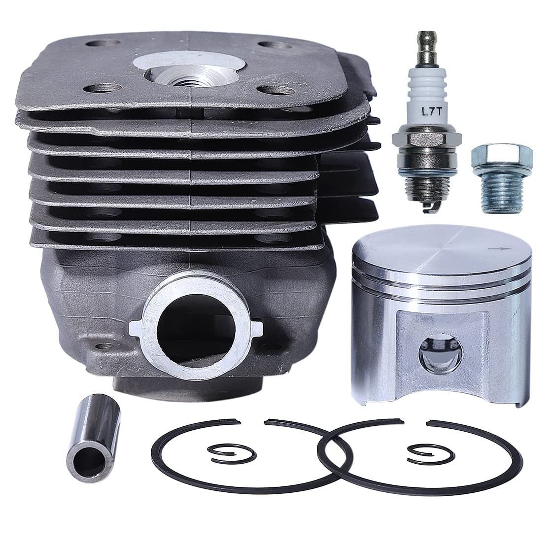 AUMEL 55mm Cylinder Piston Kit for Husqvarna 385 385XP 385XPG 385 EPA 385XP EPA 390 390XP 390XPG 390 EPA 390XP EPA Chainsaw 537169771 544006502