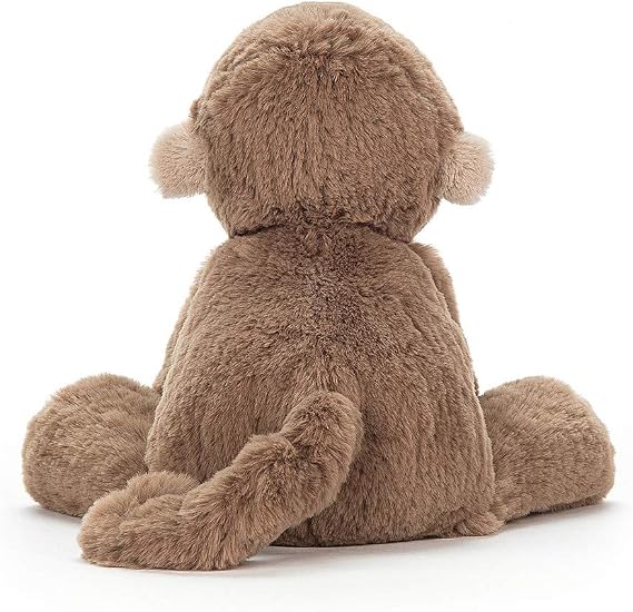 Jellycat Smudge Monkey Stuffed Animal, Medium 14 inches - Monkey Plush Toy - Classic Children's Gift