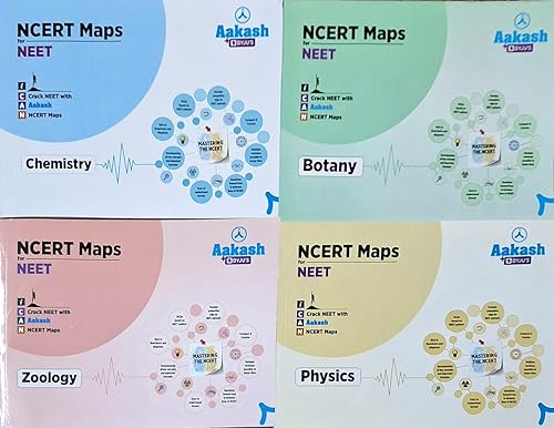 Aakash NCERT Maps for NEET (Physics, Chemistry, Botany &amp; Zoology)