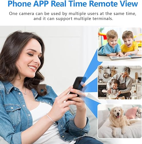 Miniatura 3 de Smallest Wireless Wifi Camera,HD1080P Security Camera For Home Security,Baby Monitor IP Camera with Night Vision,Motion Detection,Cloud Storage for