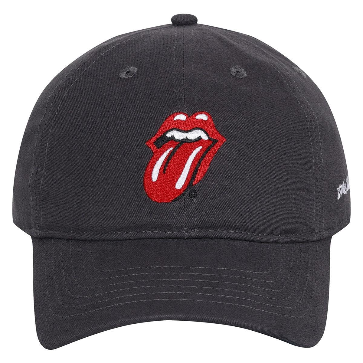 The Rolling Stones Amplified Collection Unisexe Casquette Anthracite 100% Coton