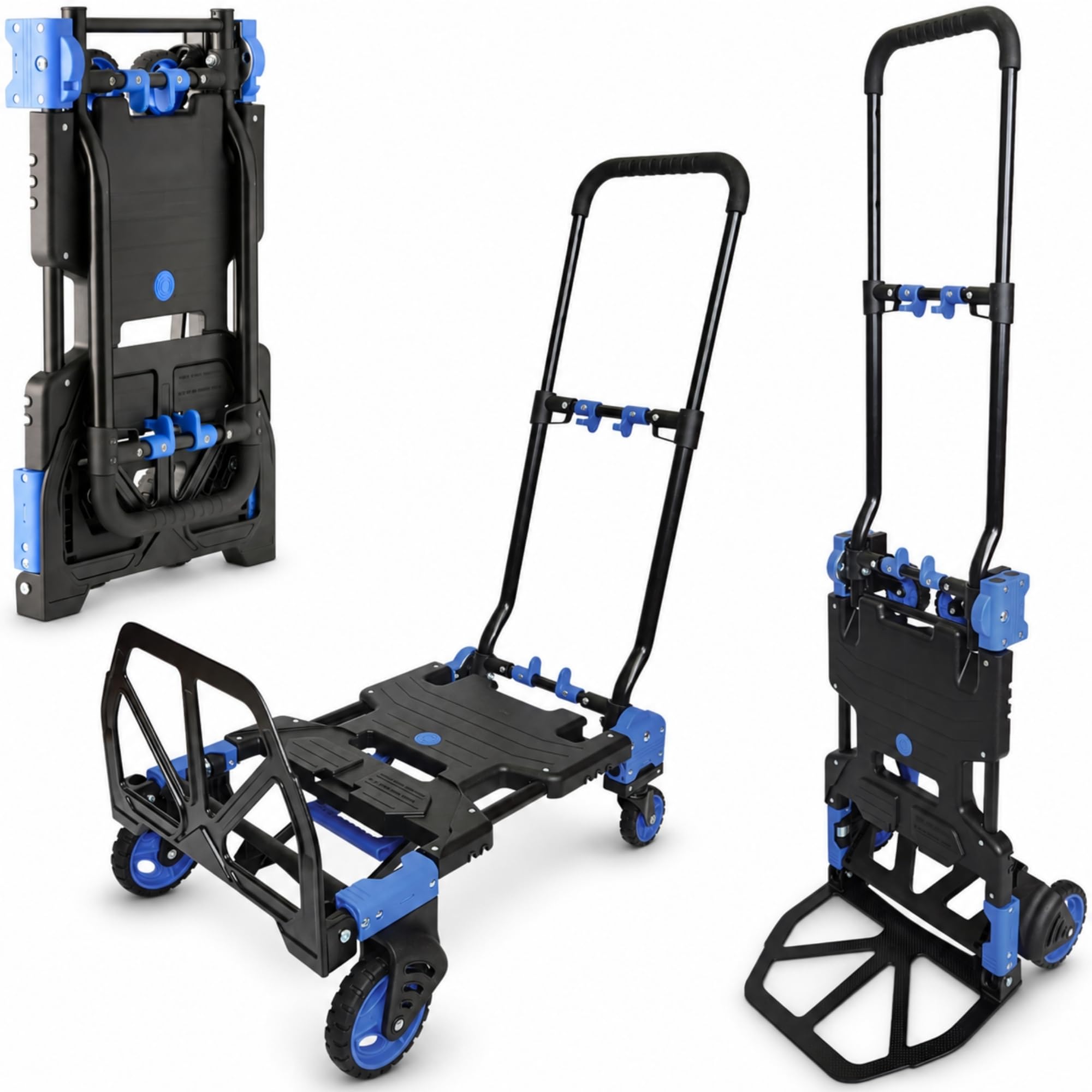 Move-It faltbare Sackkarre und Trolleyplattform, mit 120 kg/70 kg Kapazität