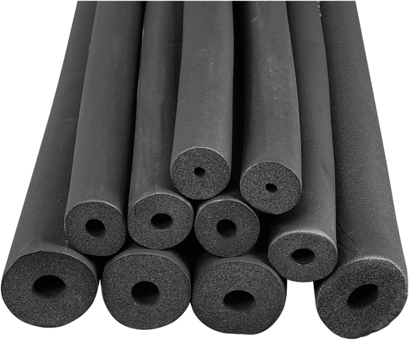 Pipe Insulation Foam tubing Black 1/4" 1/2" 5/8" 7/9" 1" 11/4" 15/7
