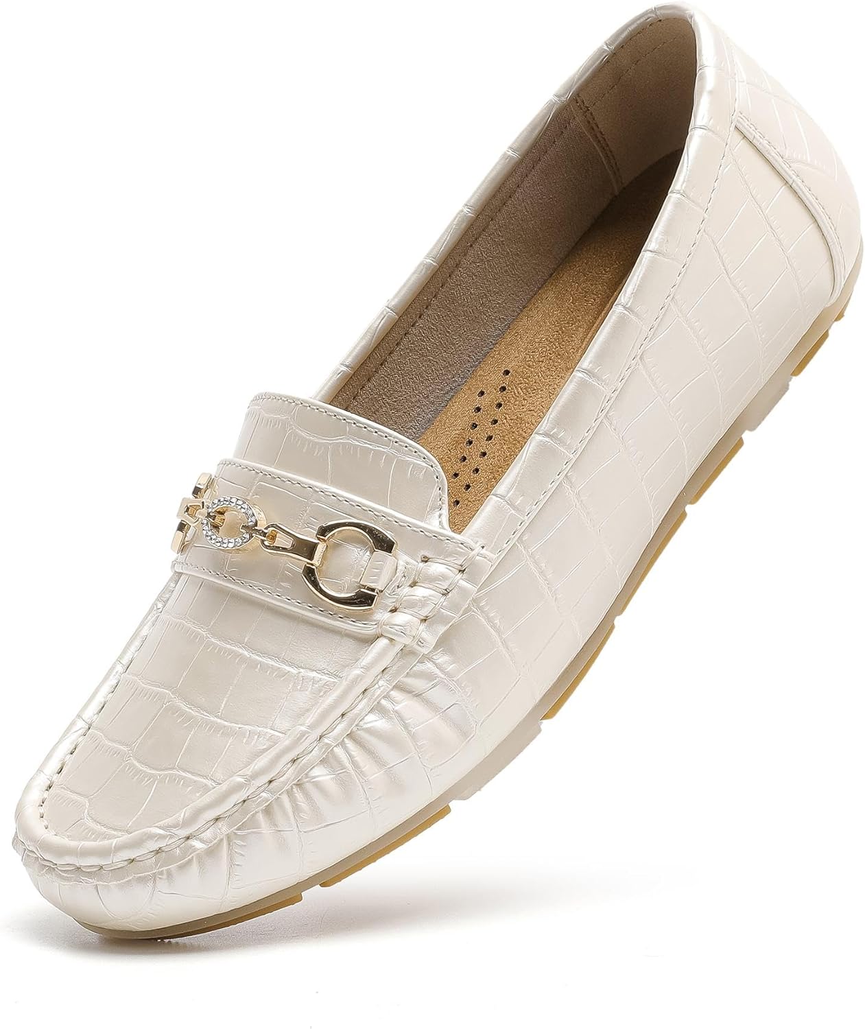 Gasfly Women’s PU Leather Loafers
