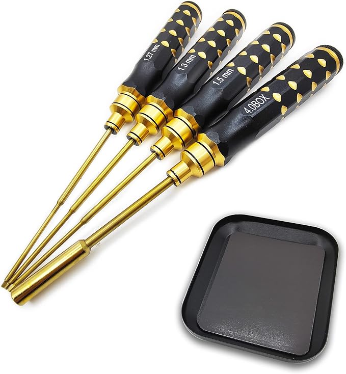 VICRAZZE RC Car Tool Set 1.27mm 1.3mm 1.5mm 4.0mm(Box