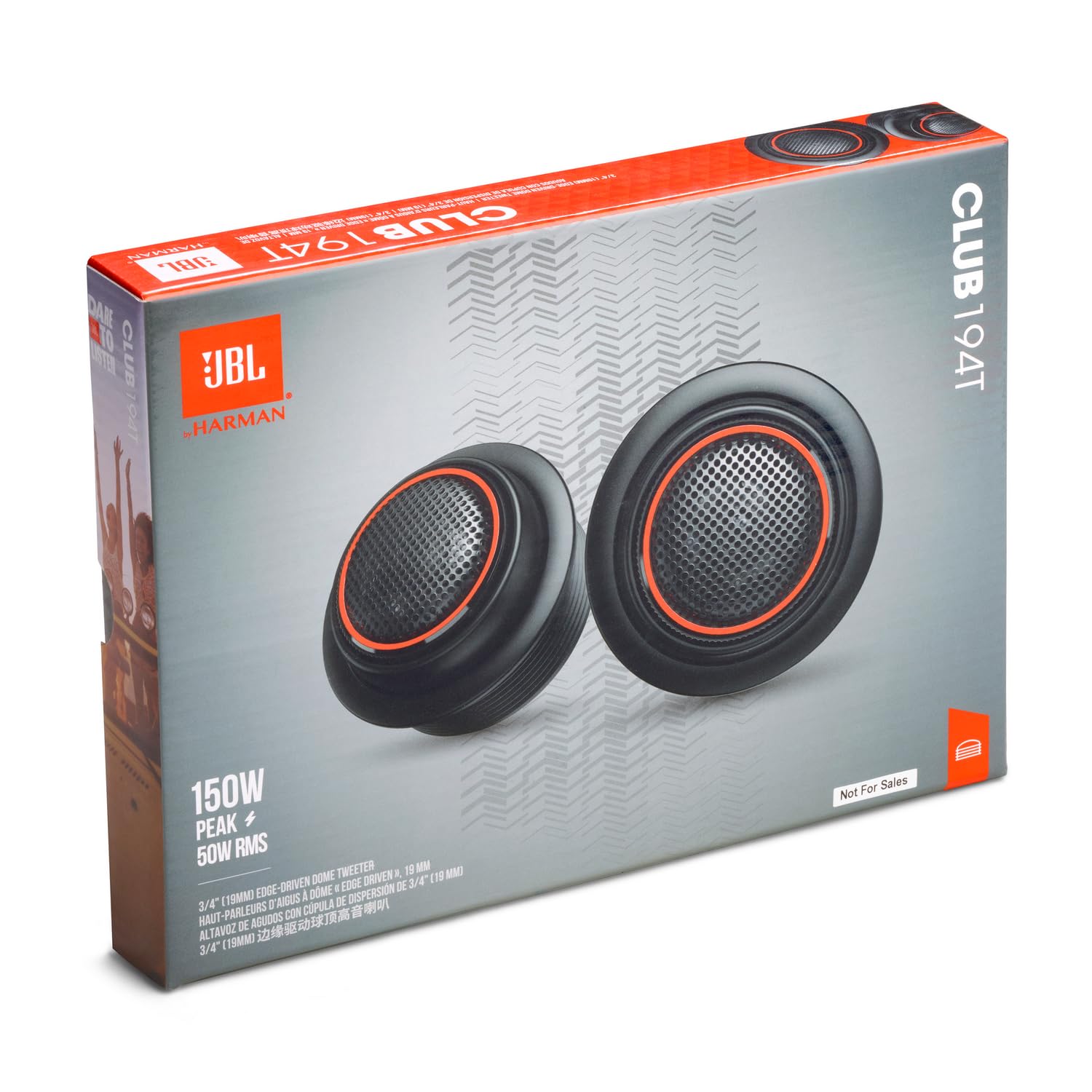 JBL Club Gen3 194T 3/4'' (19mm) Tweeter Ensemble