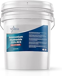 Ammonium Hydroxide Extra Pure â€“ 19% ACS Reagent Grade Ammonia Hydroxide- 5 Gallon Pail
