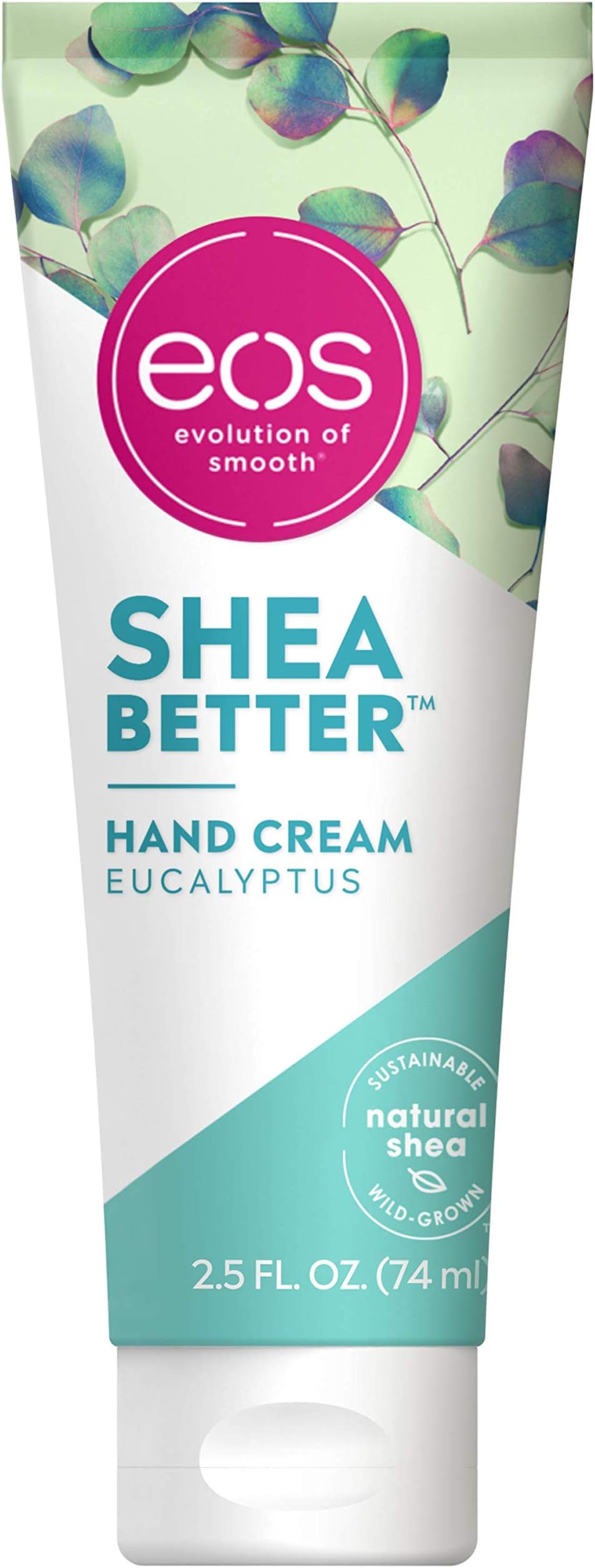 Shea Better Hand Cream - Eucalyptus Natural Shea Butter Hand Lotion and Skin Care 24 Hour Hydration with Shea Butter & Oil 2.5 oz