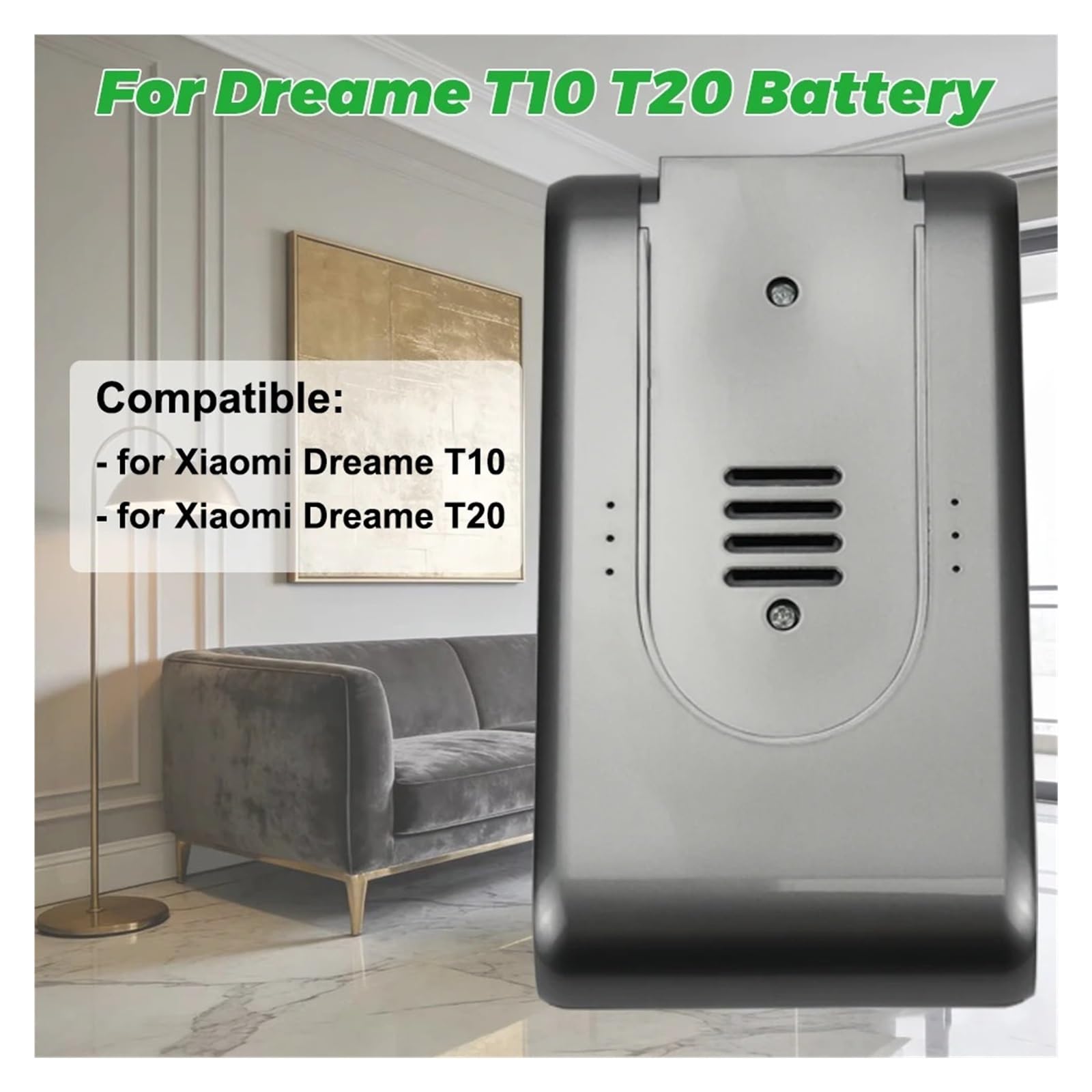 Batterie Di Ricambio, Compatibile Con Dreame V8 V9 V9P V10 G9 G10 25 L'aspirapolvere,2 V 5000 MAh V11 V12 T10 T20 Raccoglipolvere Senza Fili