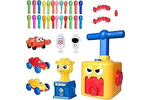 Balloon Car Toy Pump Set: Zoom Around with Balloon-Powered Fun!