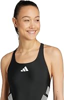 Adidas Logo C-Back női fürdőruha - fekete/fehér - 40-es méret 4