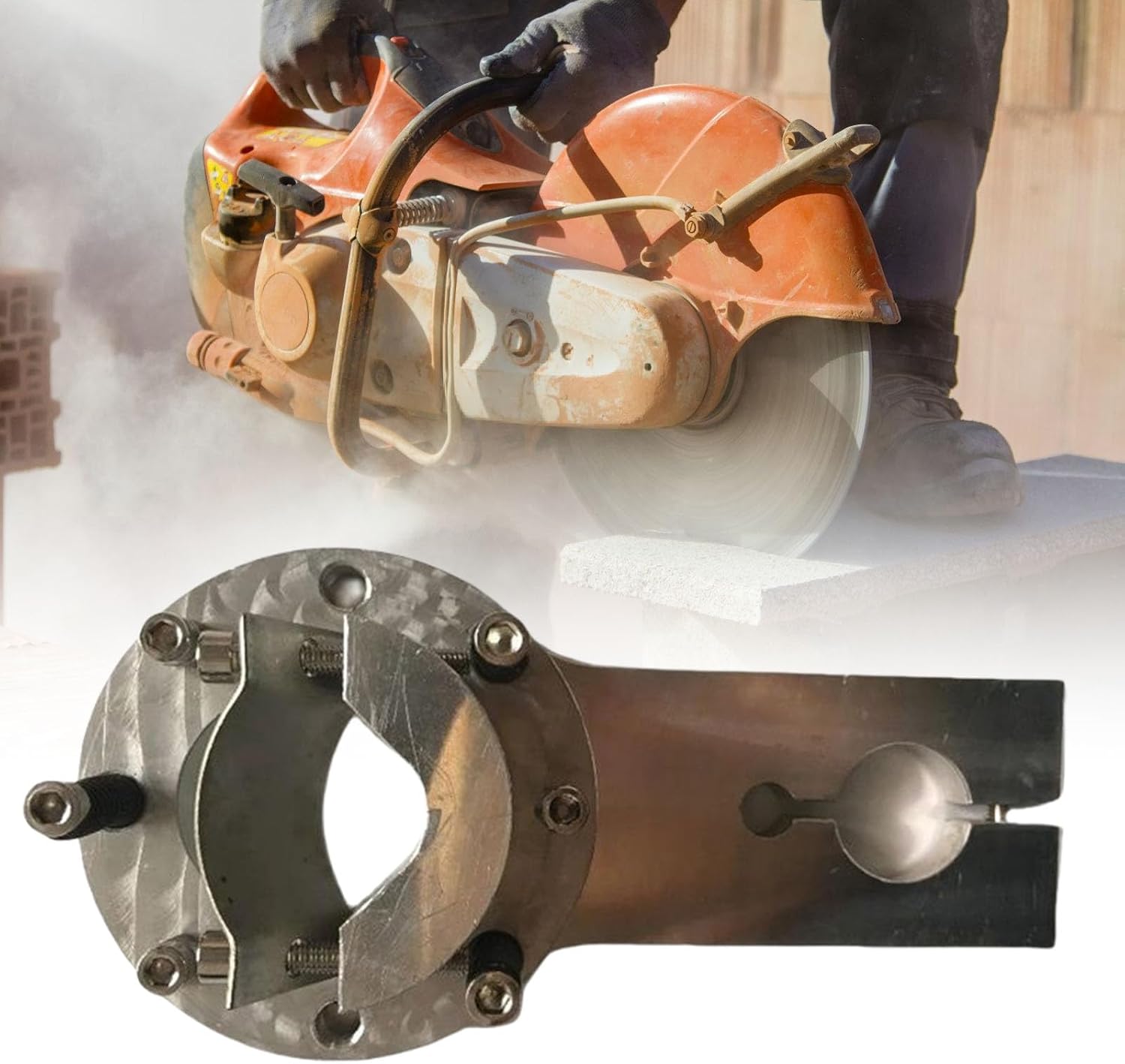 Plasmas Cutter Holder 25mm AntiCollision Fixtures Cutting Machine Torch Clamp Holder Torch Clamp Easily to Install Welding Equipment