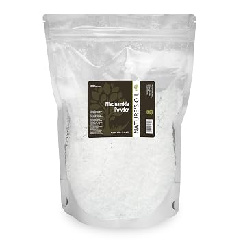 Natures Oil Niacinamide, Pure Cosmetic Grade USP 44 - Ingredient for DIY Serums, Creams, and Skincare Formulations 8 LBS