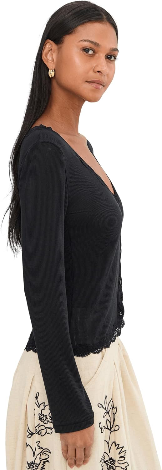 Free People Women's BIG LOVE CARDI - Image 3