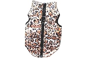 Leopard Print Dog Coat: Elevate Your Pet's Style with Comfort and Warmth