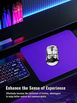 WUNIAK 滑り止めグリップテープ ロジクール G PRO X Superlight 2 Mouse 用 超薄型吸汗マウススキン 洗濯可能 再利用可能 滑り止め フルカバー グリップステッカーセット ホワイトプリント