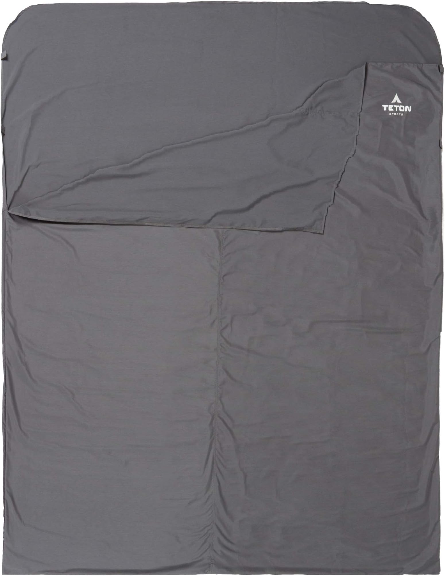 Teton Sleeping Bag Liner; A Clean Sheet Set Anywhere You Go; Perfect for Travel, Camping, and Anytime You’re Away from Home Overnight; Machine Washable; Travel Sheet Set for Your Sleeping Bag