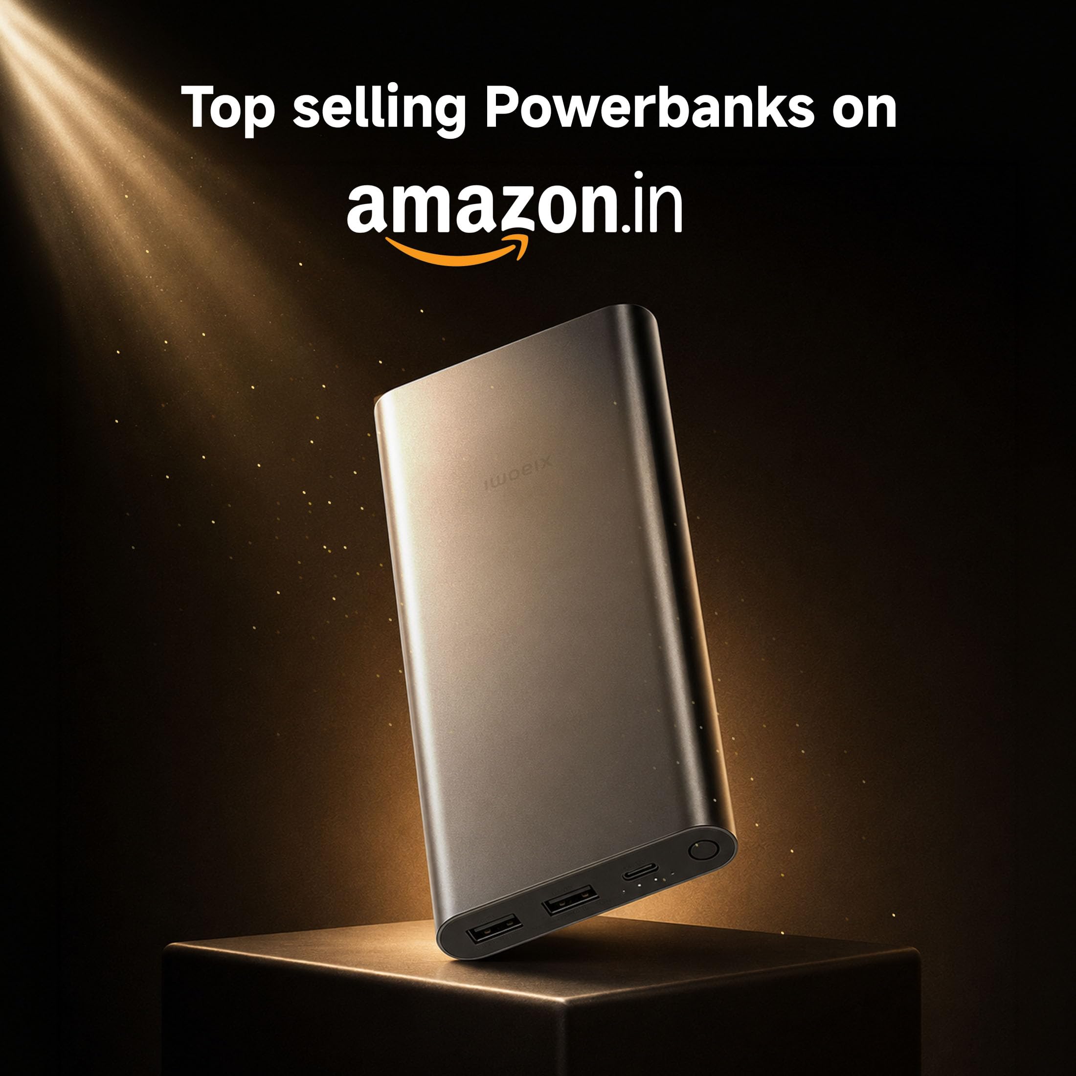 Xiaomi Power Bank 4i 10000mAh 22.5W Fast Charging PD|Smart 12 Layer Protection| Durable Steel Casing |Triple Output Ports|Supports All Phone(MI Power Bank),Black — Amazon image 2