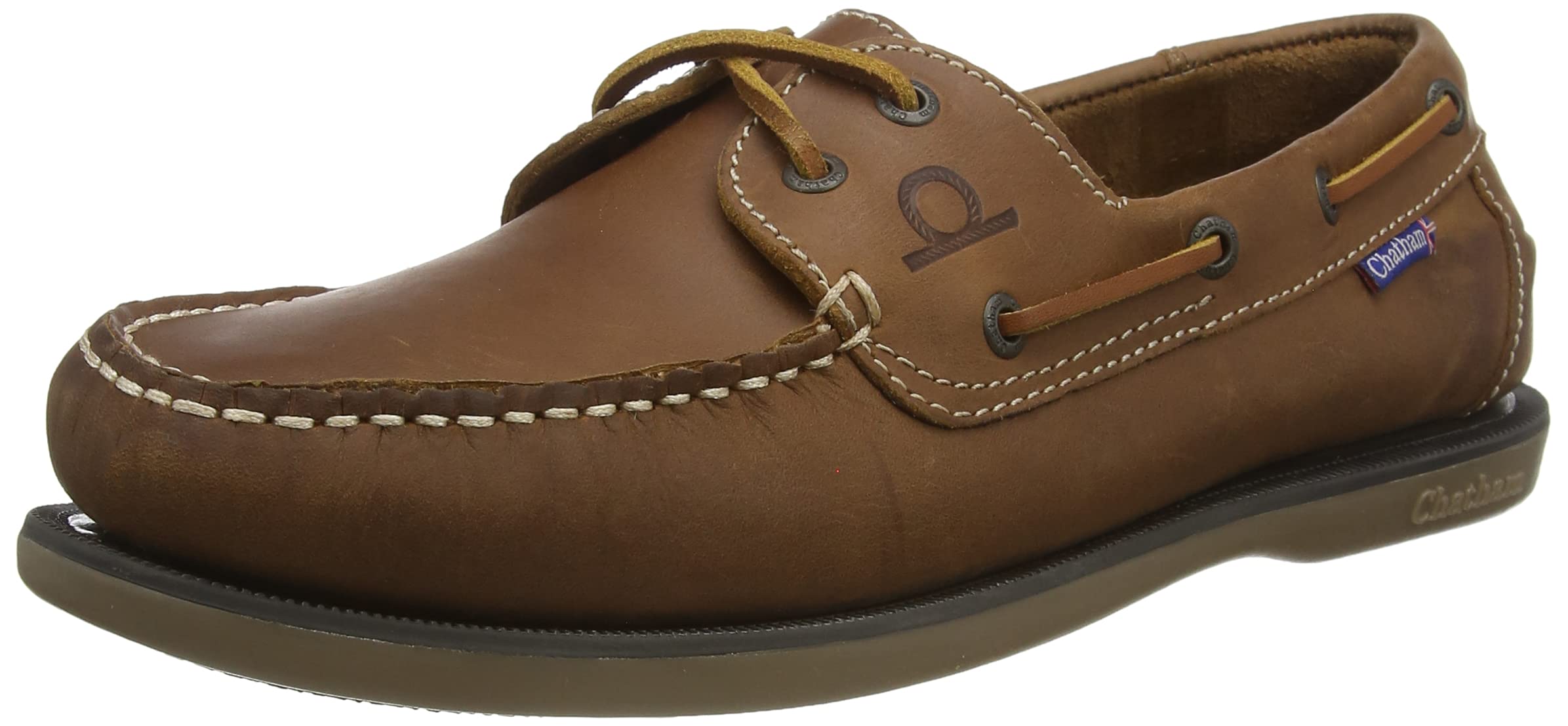 Chatham Men's Boat Shoes Brown Size 9 (43)