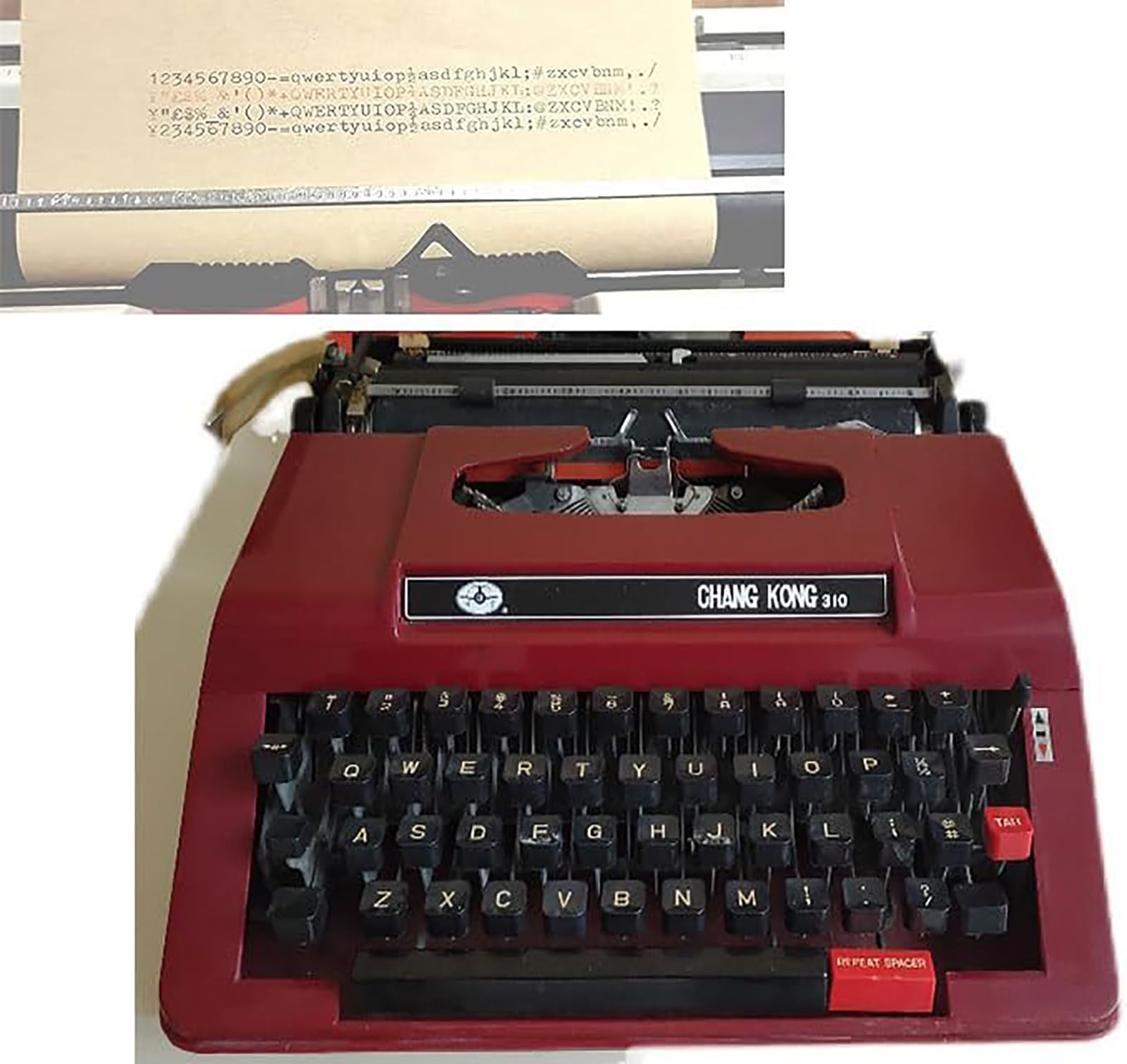 IMOSEI Retro Machine Typewriter for A Nostalgic Flow, Manual Typewriter Traditional Retro Style, Fashioned Portable Manual Typewriter, Literary Retro Collection Gift, for Writers Envelopes Novels