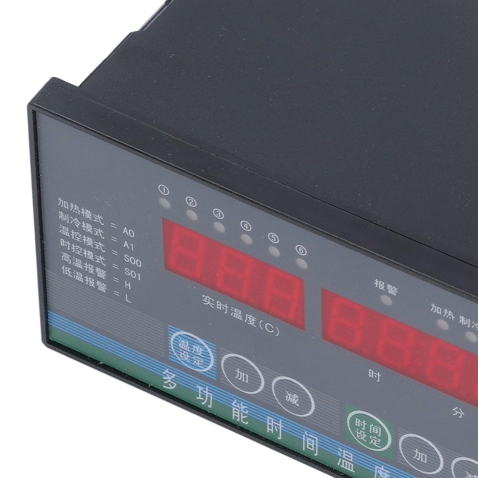 Controlador de temperatura con sonda Termostato inteligente automático de alta precisión con salida de 6 canales para granja de invernadero 110-230V