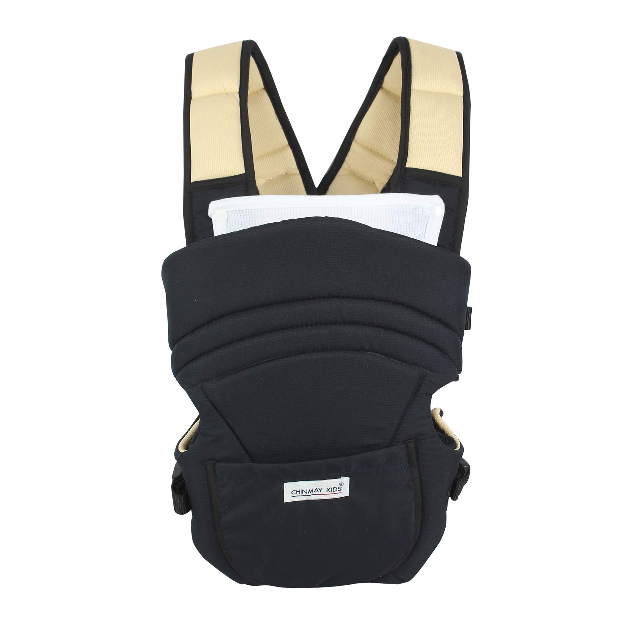 Chinmay Kids® Baby Carrier Sling Portable Child Infant Kangaroo Bag Ergonomic Multi Functional Carrier (Beige)-image-35