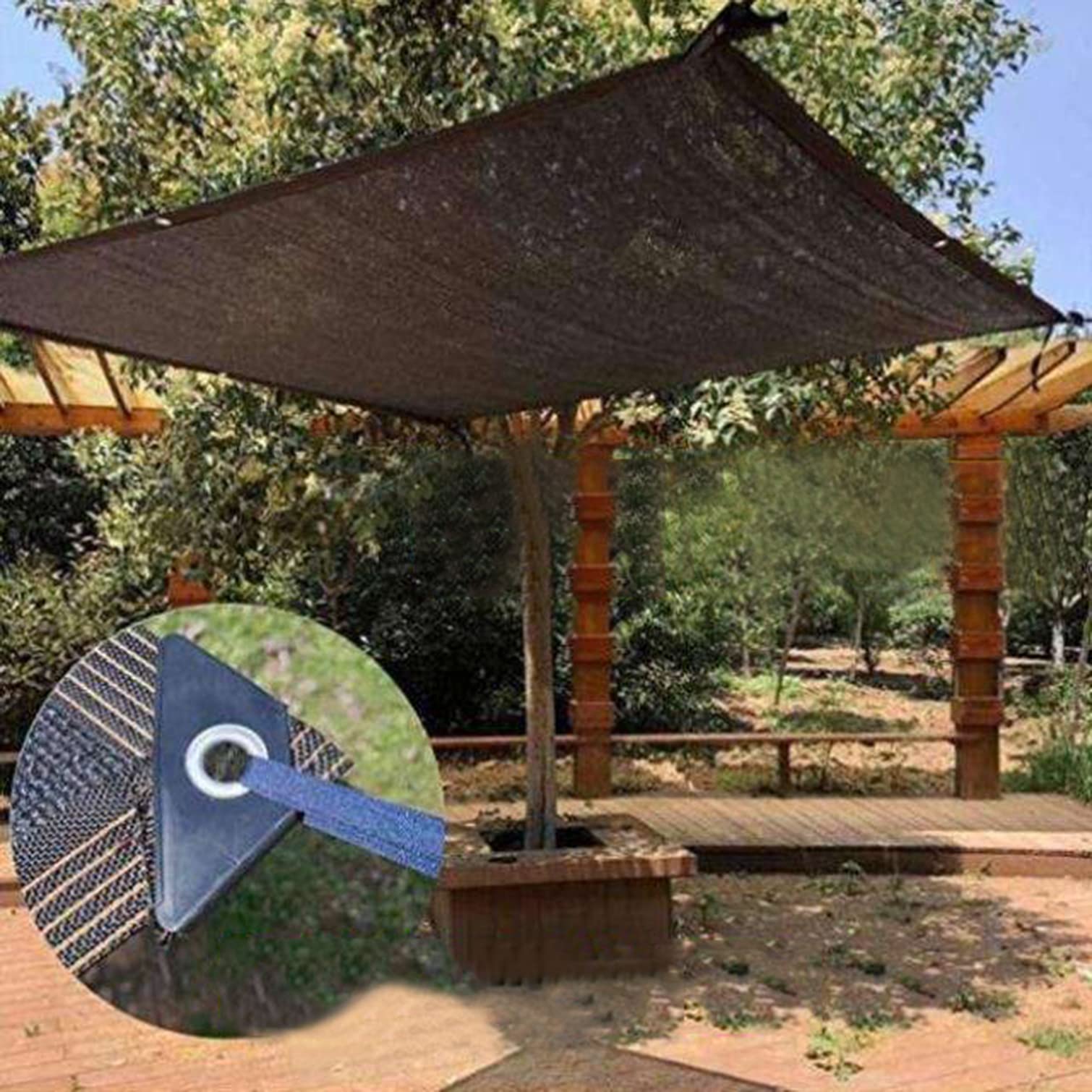 Rete Ombreggiante 6x12m - Protezione UV 90%, Con Occhielli, Per Giardino, Pergole, Serra E Pollai - Foto 4