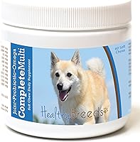 Vista 122 de Healthy Breeds Schnauzer miniatura todo en uno multivitamínico suave masticable 90